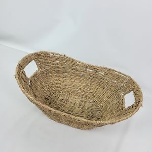 Woven Basket With Handles